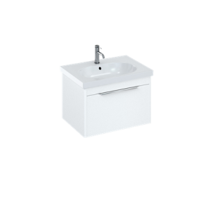 Britton SHR013 Shoreditch Note Origin Round Basin 650mm 1 Taphole White (Basin Unit NOT Included)