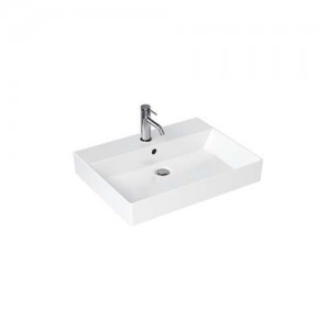 Britton SHR016NTH Shoreditch Frame Basin 600mm No Tapholes White