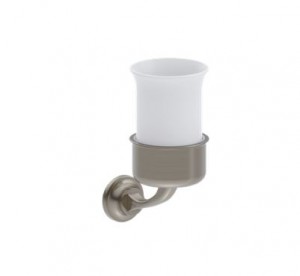 Burlington Guild Tumbler Holder Brushed Nickel [GU003L]