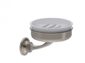 Burlington Guild Soap Dish Brushed Nickel [GU005L]