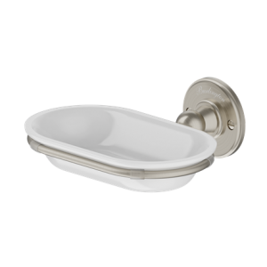 Burlington Wall Mounted Soap Dish Brushed Nickel [A1BNKL]