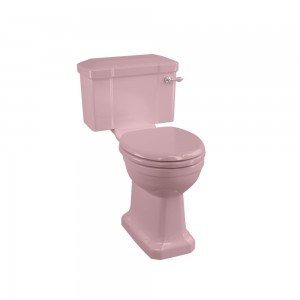 Burlington C1PINK Bespoke Confetti Pink Close Coupled & Low Level Cistern 510mm - (cistern only)