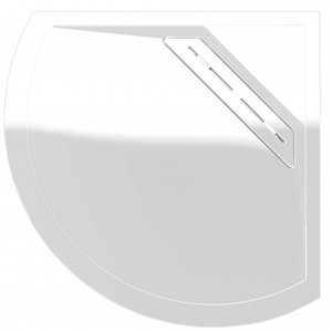 Kudos Connect2 Anti-Slip Curved Shower Tray 910mm White [C2T91CSR]