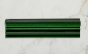 CaPietra Architectural Moulding Dado Tile (Gloss Finish) 200 x 50mm Olive Green [15320] 