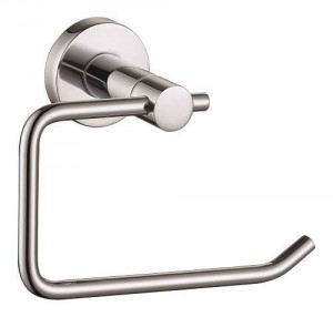 The White Space Capita Toilet Roll Holder - Chrome [CAP1C]