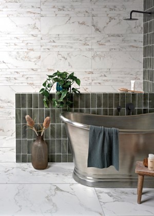 CaPietra Muscat Ceramic Wall Tile (Satin Finish) 900 x 300 x 10mm [7925]