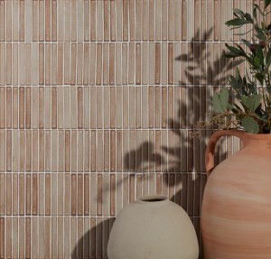 CaPietra Bamboo Lustre Porcelain Wall Tile (Satin Finish) Cappuccino 294 x 282 x 8mm [13539]