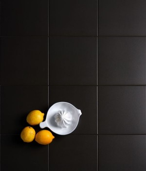 CaPietra Brompton Porcelain Floor & Wall Tile (Matt Finish) Field Liquorice 200 x 200 x 9mm [6884]