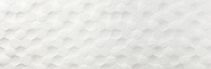 Craven Dunnill CDAZ144 Causeway Hexagon Blanco Wall Tile 890x290mm
