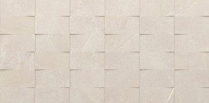 Craven Dunnill Hudson Bone Top Decor Wall Tile 595x295mm (Box of 7) [CDCO581]