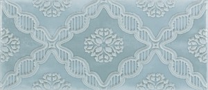Craven Dunnill Ambience Aqua Decor Wall Tile 250x110mm (Box of 38) [CDR166]