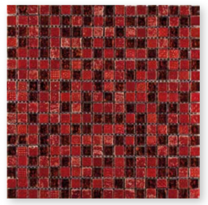 Craven Dunnill Treasure Mosaic Wall Tile 300 x 300mm Firefly (Single) [CR184]