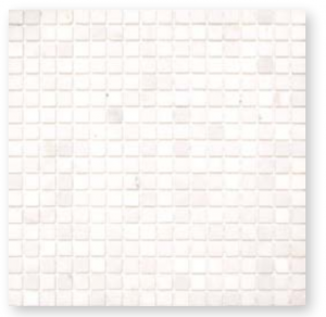 Craven Dunnill Natural Stone Fiore Mosaic Wall Tile 305 x 305mm Blanco (Single) [CR193]