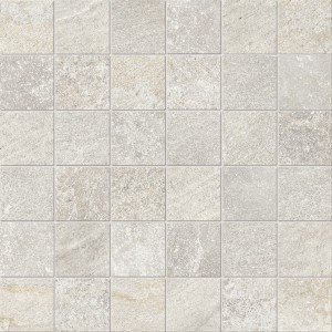 Craven Dunnill CDIM246 Dura Quartz White Mosaic Wall Tile 300x300mm