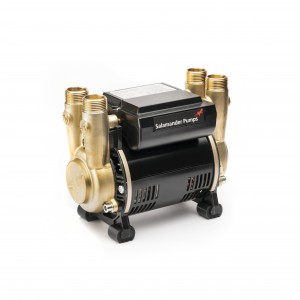 Salamander CTForce Twin Brass Ended Positive Head Regenerative Shower Pump - 2.0 Bar [CTFORCE20PT]