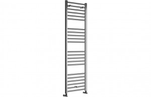 Genoa Straight 30mm Ladder Radiator (600x1600x30mm) - Chrome [PLUM102966]