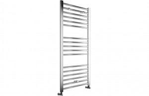Genoa Straight 30mm Ladder Radiator (500x1200x30mm) - Chrome [PLUM102962]