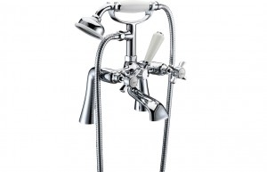 Bergamo Bath/Shower Mixer - Chrome [PLUM105732]