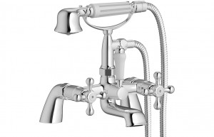 Sarzana Bath/Shower Mixer - Chrome [PLUM105752]