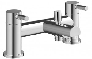Legnano Bath/Shower Mixer & Bracket - Chrome [PLUM105771]