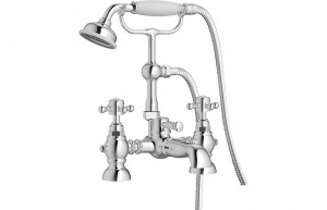 Teramo Bath/Shower Mixer & Shower Kit - Chrome [PLUM105778]