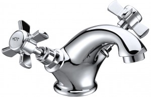 Bergamo Basin Mixer & Waste - Chrome [PLUM105730]