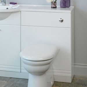 EASTBROOK 1.029 Bonito 60cm WC Unit White (Pan / Cistern Sold Separately)