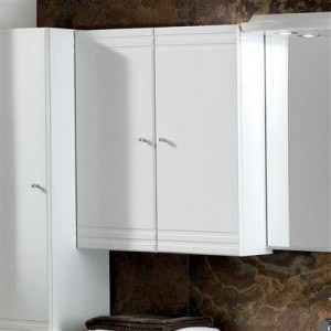 Eastbrook Bonito Double Door Wall Unit 600mm White [1.034]