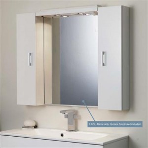 EASTBROOK 1.275 Faro 100cm Mirror White     