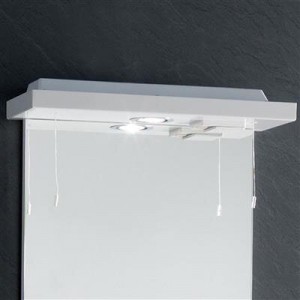 EASTBROOK 1.520 Sorrento 45cm Cornice High Gloss White (Cabinet / Mirror Not Included)    