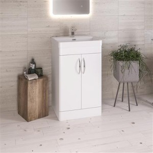 EASTBROOK 36.0031 Cavone 50 Basin White (Cabinet Sold Separately)