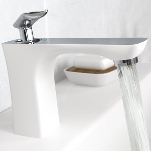 Eastbrook 93.0072 Helston Basin Mono (including waste) Matt Smooth White Chrome