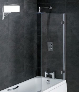 Eastbrook 58.702 Volente 6mm Hinge Bath Screen 1500 x 850mm