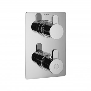 Flova Smart SmartBOX Finishing Kit Square Diamond Chrome [ES-TRIM]