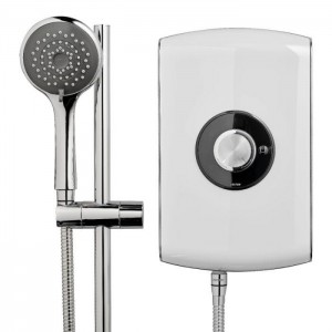 Triton 349393WT Amore Electric Shower 9.5kw White Gloss