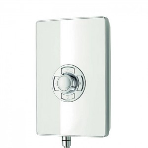 Triton 349350WG Aspirante Electric Shower 8.5k White Gloss