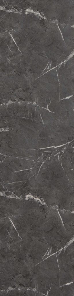 Fibo T2272-M6060 Scandinavian Matt Black Marble Aqualock Wall Panel 2400x600mm
