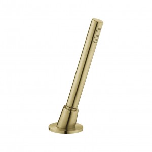 Flova Deck Mounted Pull Out Shower Set (Single Taphole) Brushed Brass [BRB-ANDMS]