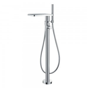 Flova ANFMBSM Annecy Floorstanding Single Lever Bath & Shower Mixer Chrome