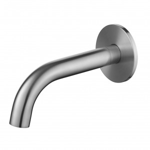 Flova BN-LVSPOUT Levo Wall Mounted Bath Spout Brushed Nickel 170mm