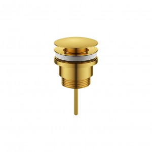 Flova Universal Basin Clicker Waste Brushed Gold [BG-CB9276]