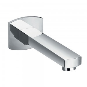 Flova DEBAS/BFSPOUT Dekka Wall Mounted Bath Spout Chrome