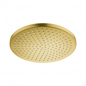 Flova Air-Mixed Rainshower Head 250mm Brushed Gold [BG-KI026A]