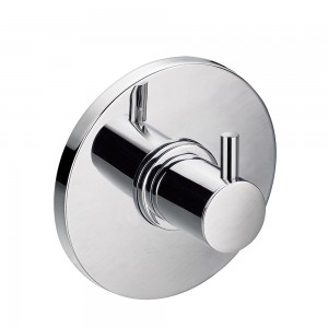 Flova LV4WDIV Levo Concealed Shut-Off Valve/3-Way Diverter Chrome