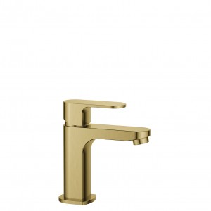 Flova Smart Mini Basin Mixer Tap 147mm (Single Taphole) Brushed Brass [BRB-SMSBAS]