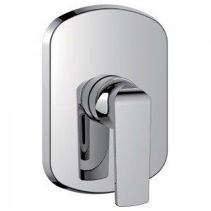 Flova FNSHVO Fusion Concealed Single Outlet Manual Shower Mixer (Large Plate) Chrome
