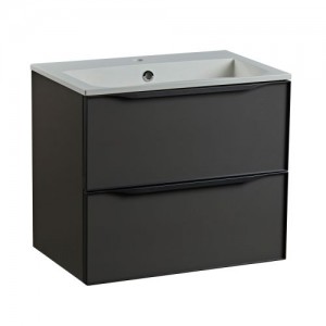 Roper Rhodes Frame 600 Wall Hung Vanity Unit - Gloss Dark Clay [FRM600D.GDC] [BASIN NOT INCLUDED]