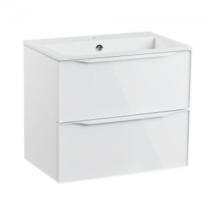 Roper Rhodes Frame 600 Wall Hung Vanity Unit - Gloss White [FRM600D.W] [BASIN NOT INCLUDED]