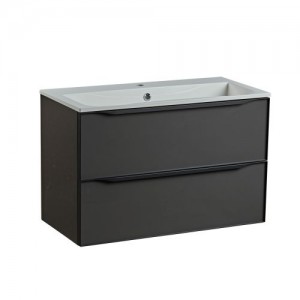 Roper Rhodes Frame 800 Wall Hung Vanity Unit Gloss Dark Clay [FRM800D.GDC] [BASIN NOT INCLUDED]