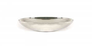 From The Anvil Hammered Oval Sink Nickel [47204]